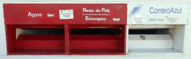 Portugiesische Briefkästen