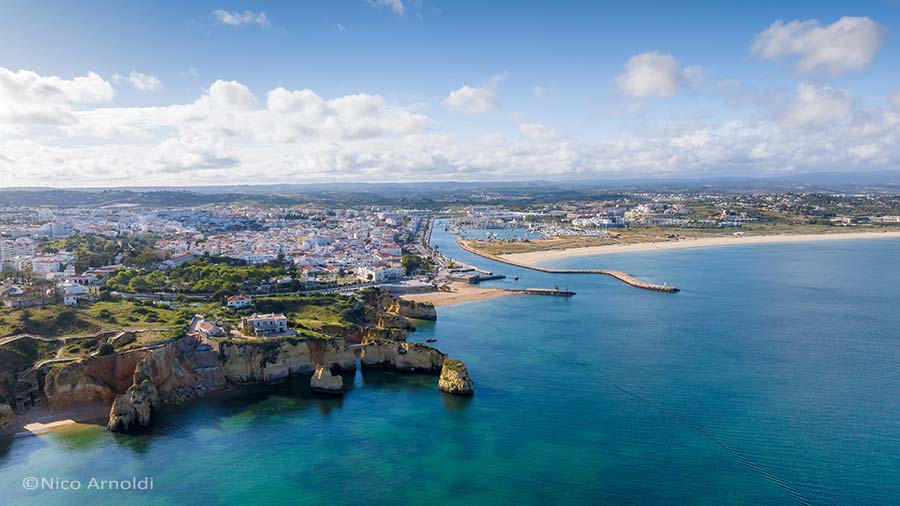 Meia Praia, Lagos, Algarve, Portugal