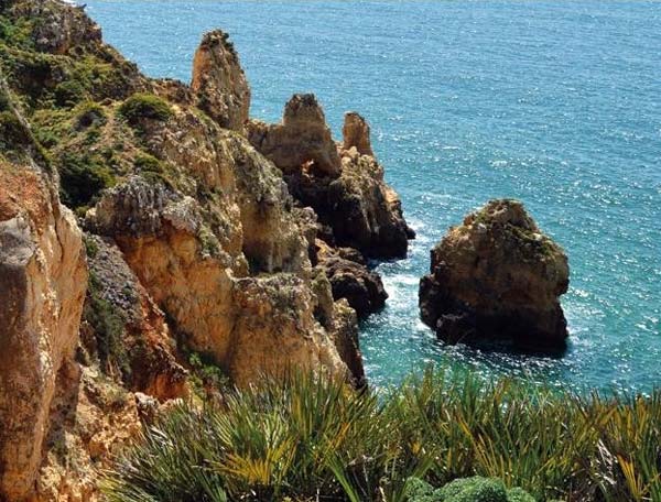 Ponte da Piedade bei Lagos, Portugal