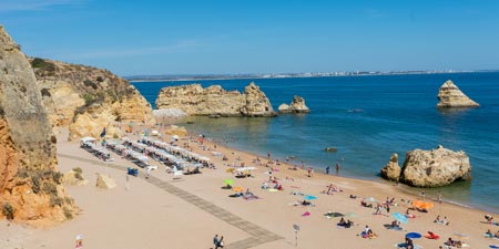 Algarve Buchten und Meer