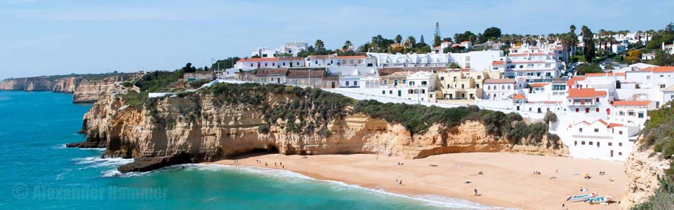 Ehemaliges Fischerdorf Carvoeiro an der Algarve